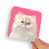 White Persian Cat Coaster