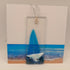 Fused Glass Boat Card