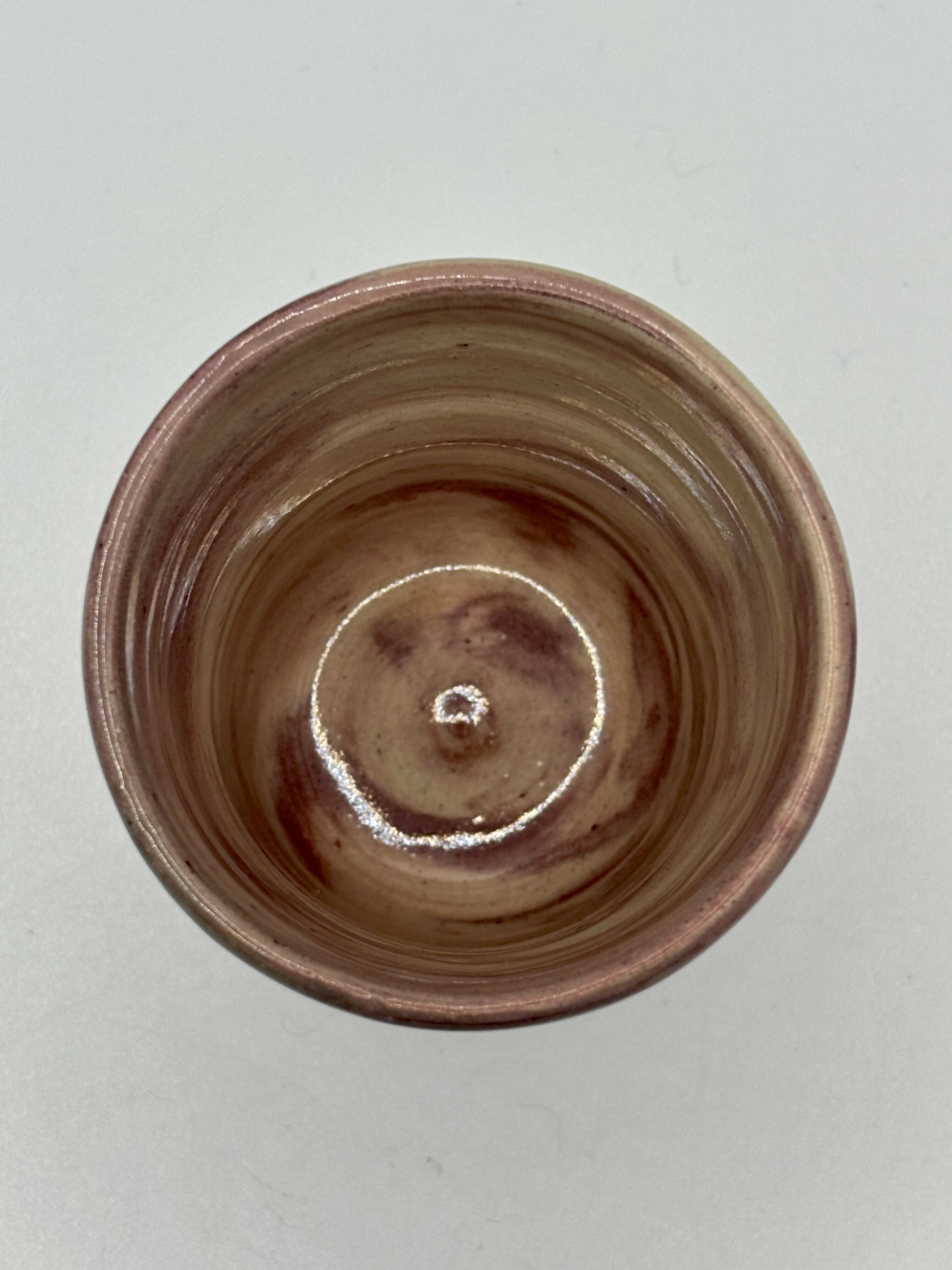 Raspberry Ripple Nerikomi Bud Vase