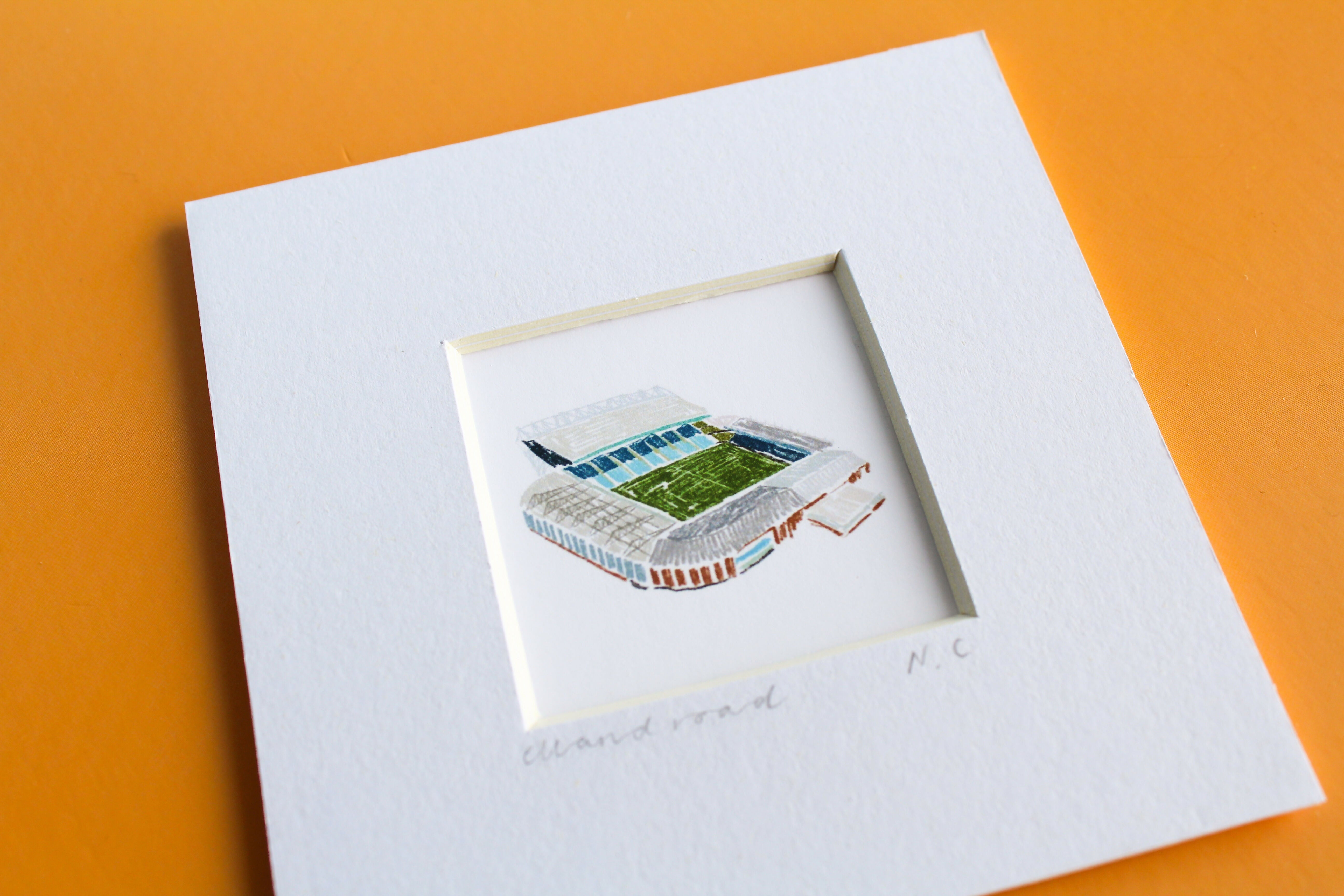 Elland Road Mini Print