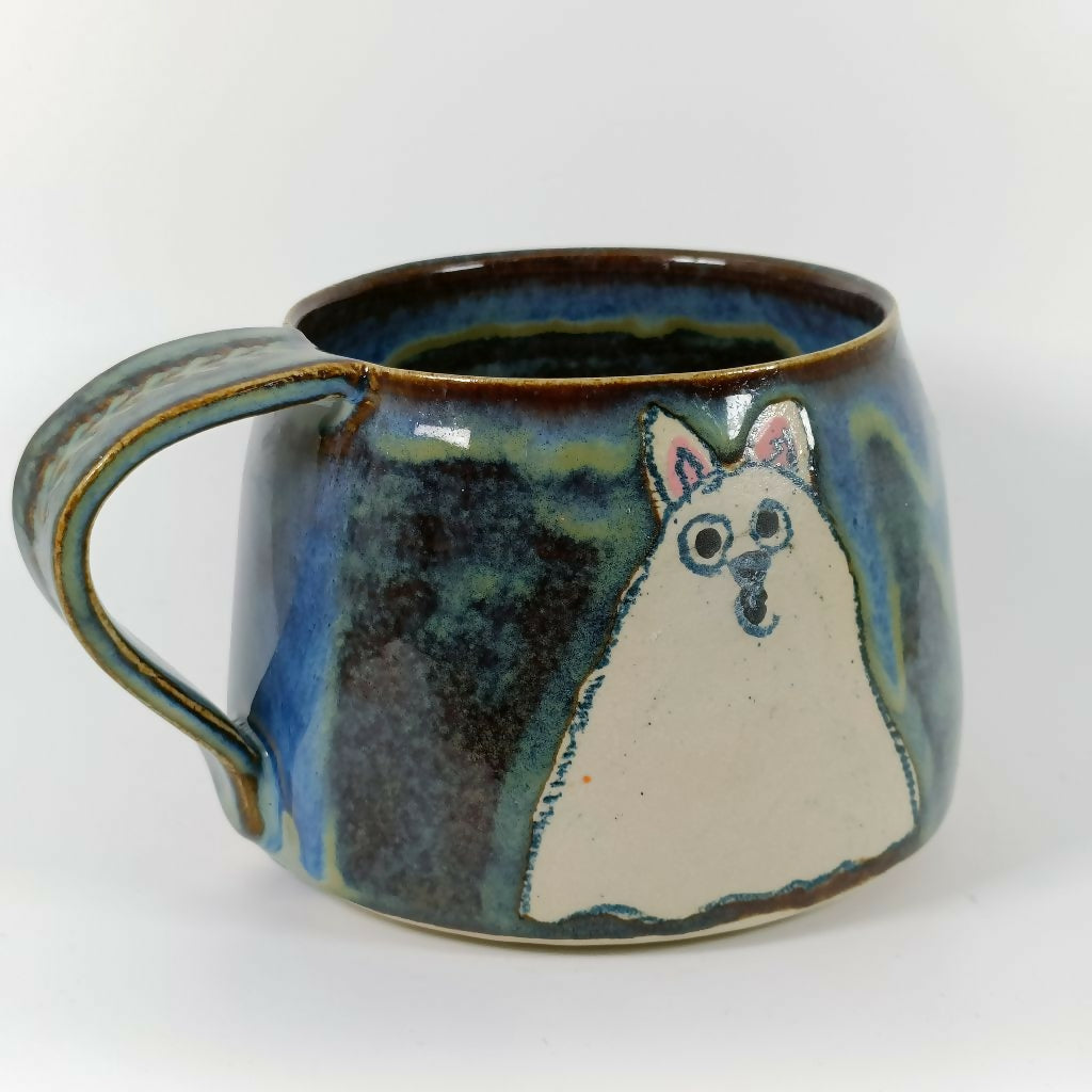 Ghost Dog and Cat Mug