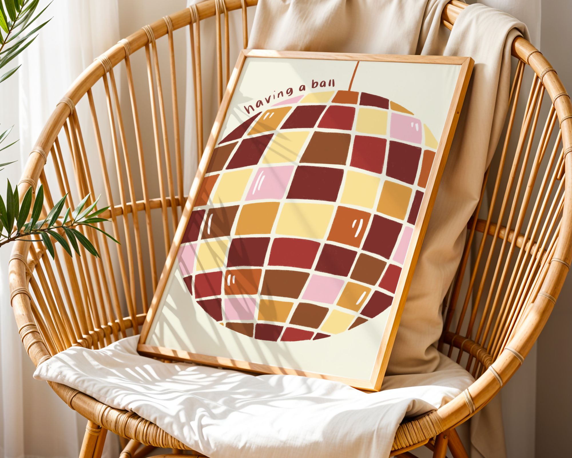 Having a Ball Print