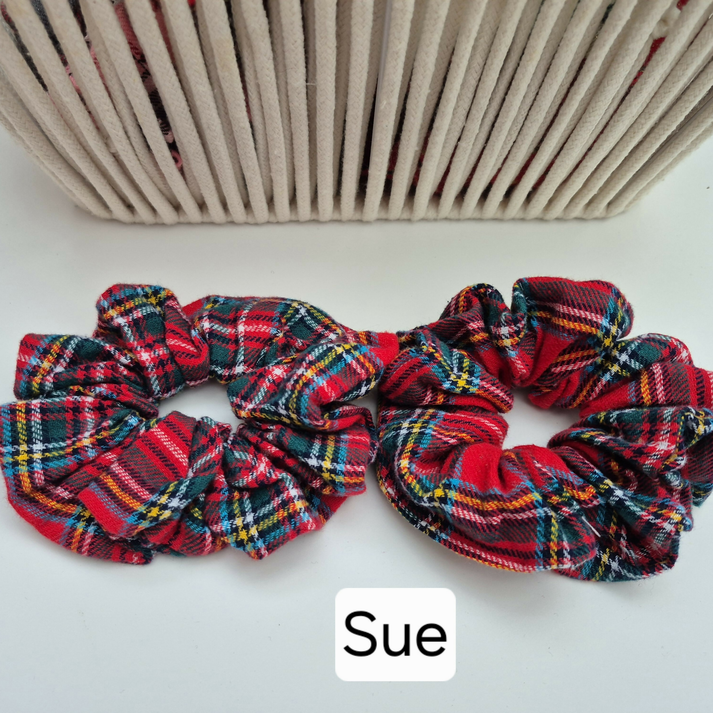Tartan Scrunchies