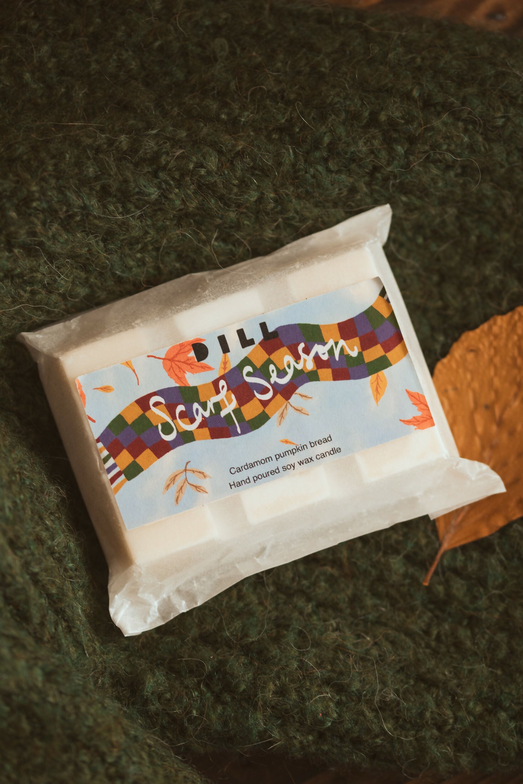 Scarf Season - Soy Wax Melt Snap Bar