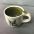 Stoneware Handpainted Animal Mug - Greens