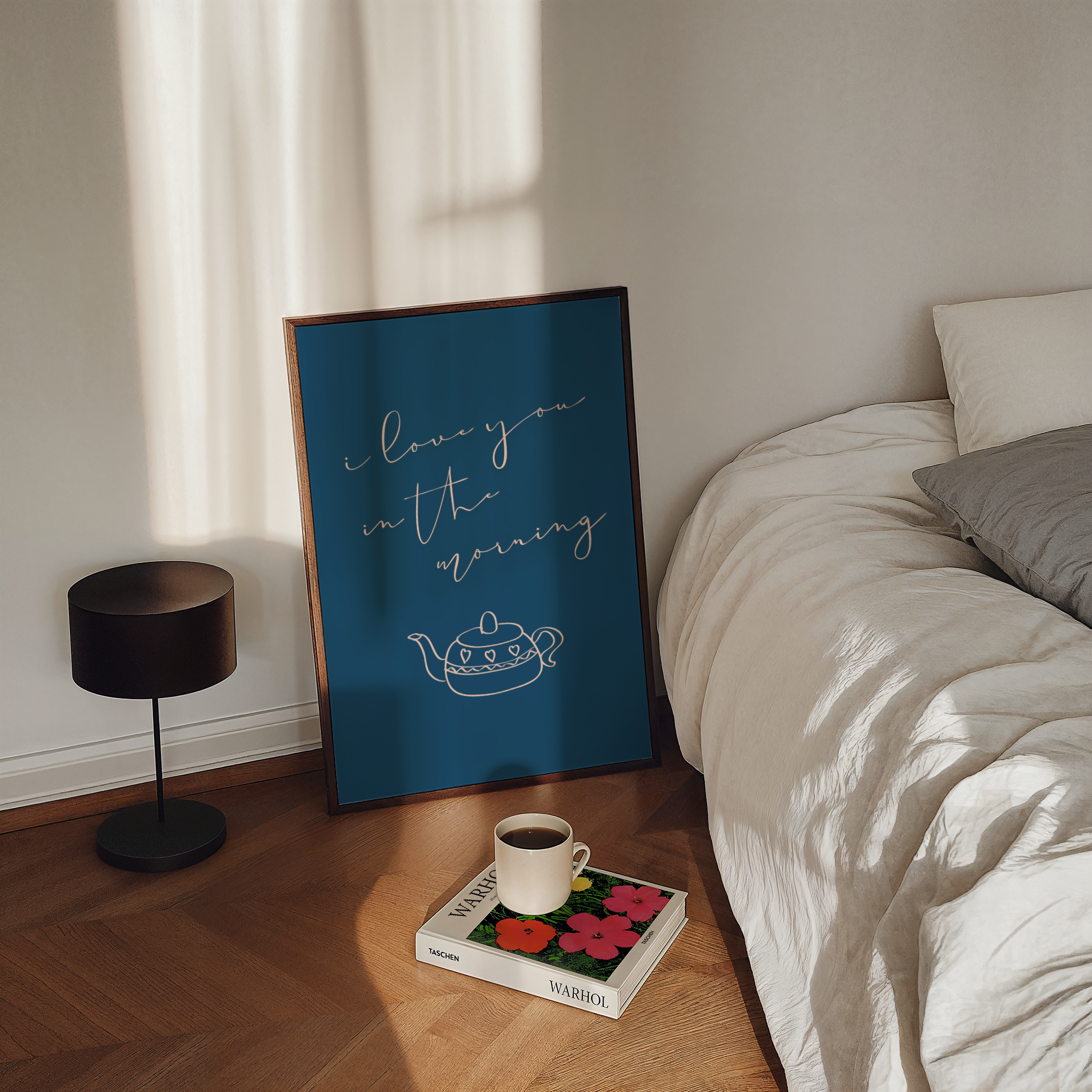 I LOVE YOU IN THE MORNING WALL ART PRINT