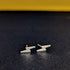 'Electra' Sterling Silver Tiny Lightning Stud Earring