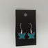 Blue Enamel Butterfly Earrings