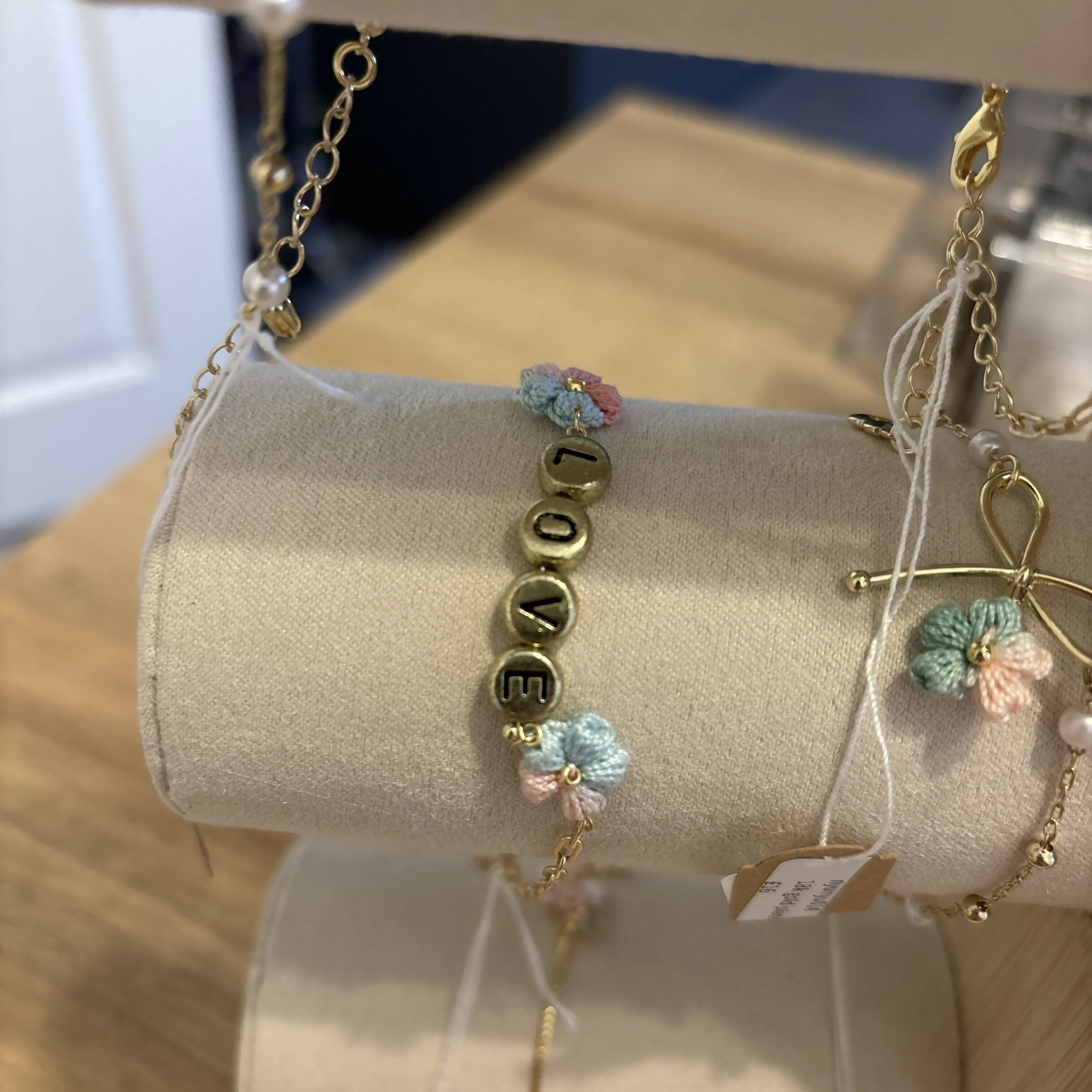 Micro Crochet Flower Bracelets