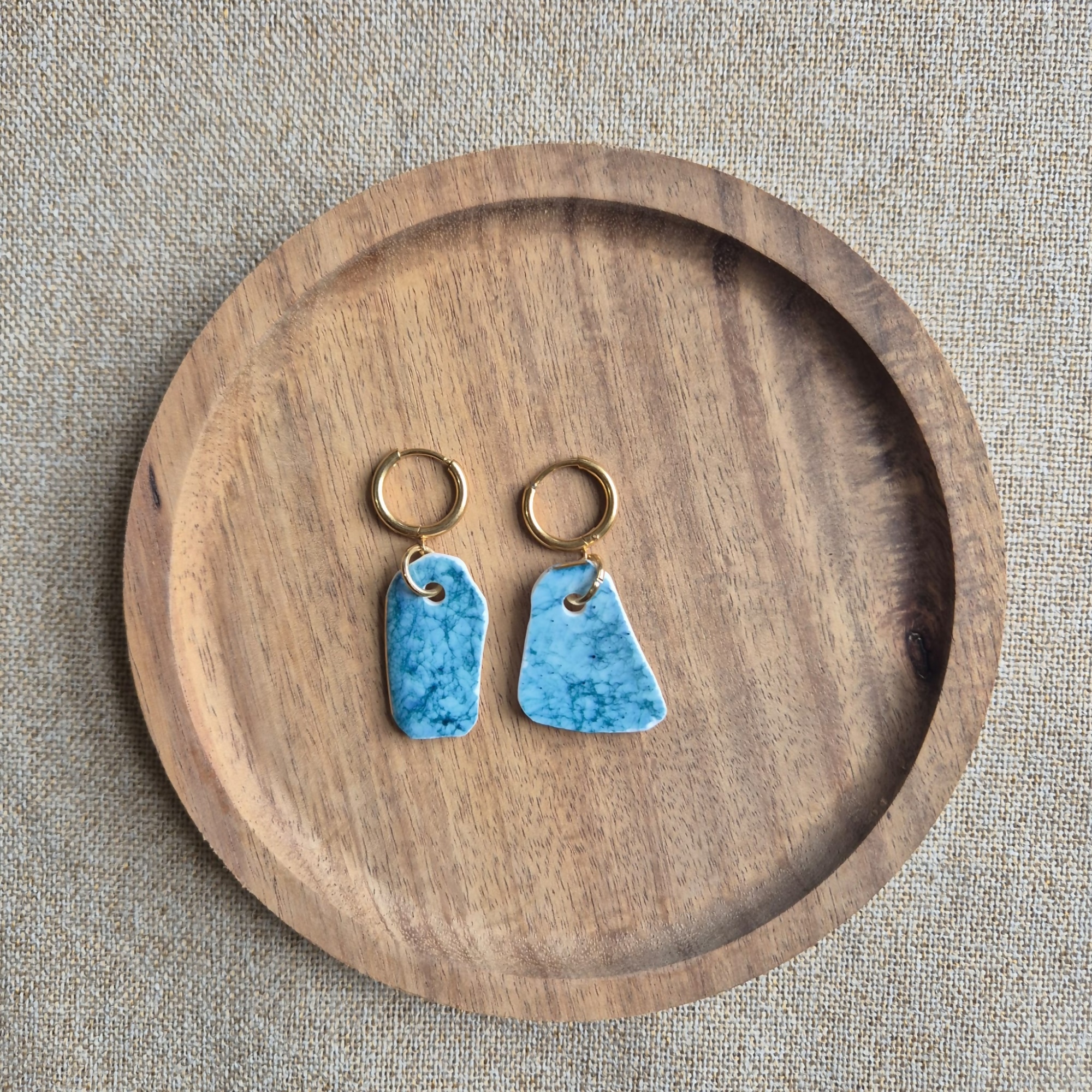 Recycled Ceramic Earrings