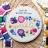 DIY embroidery kit for beginners - Sparkle