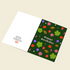 Green Floral Birthday Card