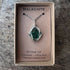 Malachite Wire Wrapped Pendant