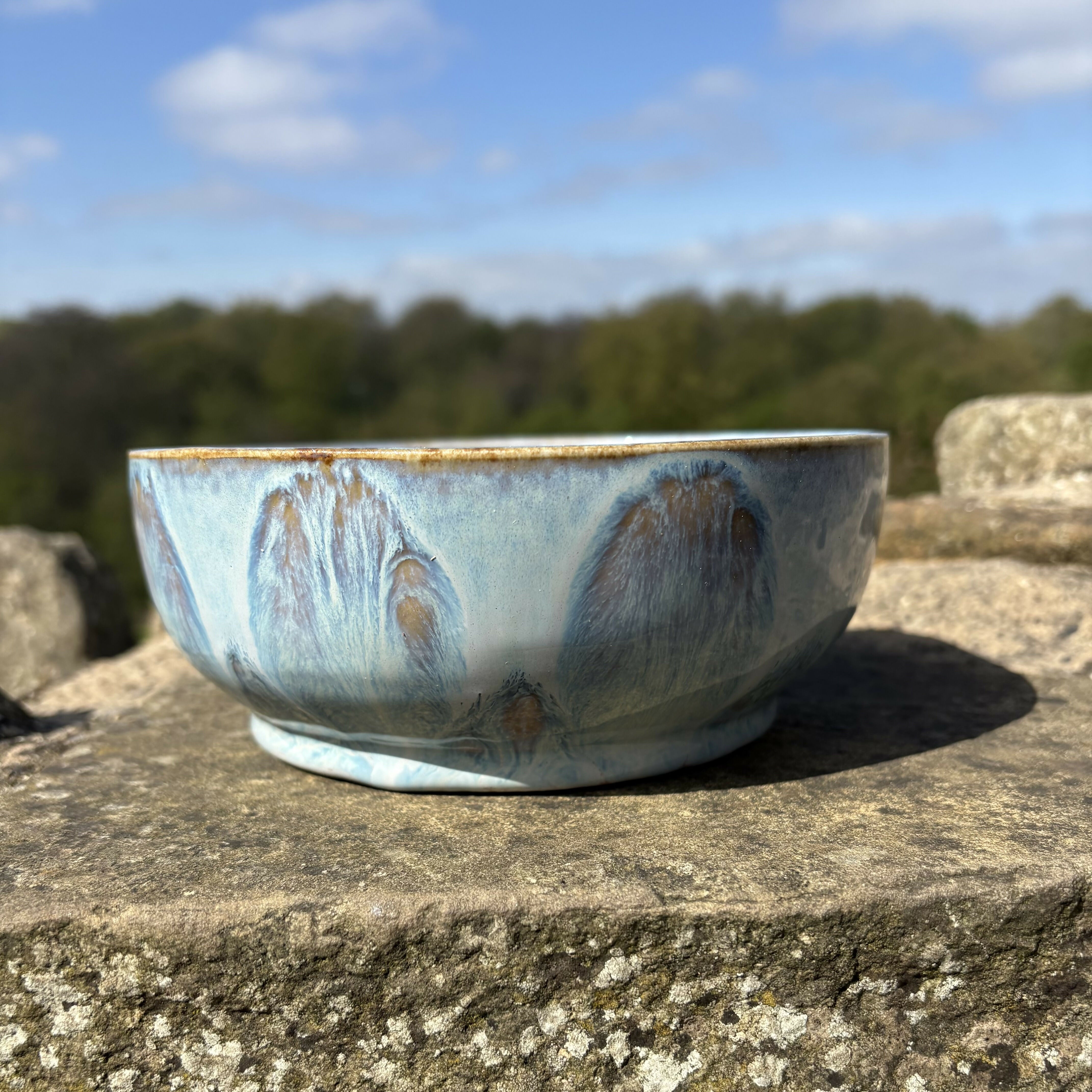 Large Blue Bowl