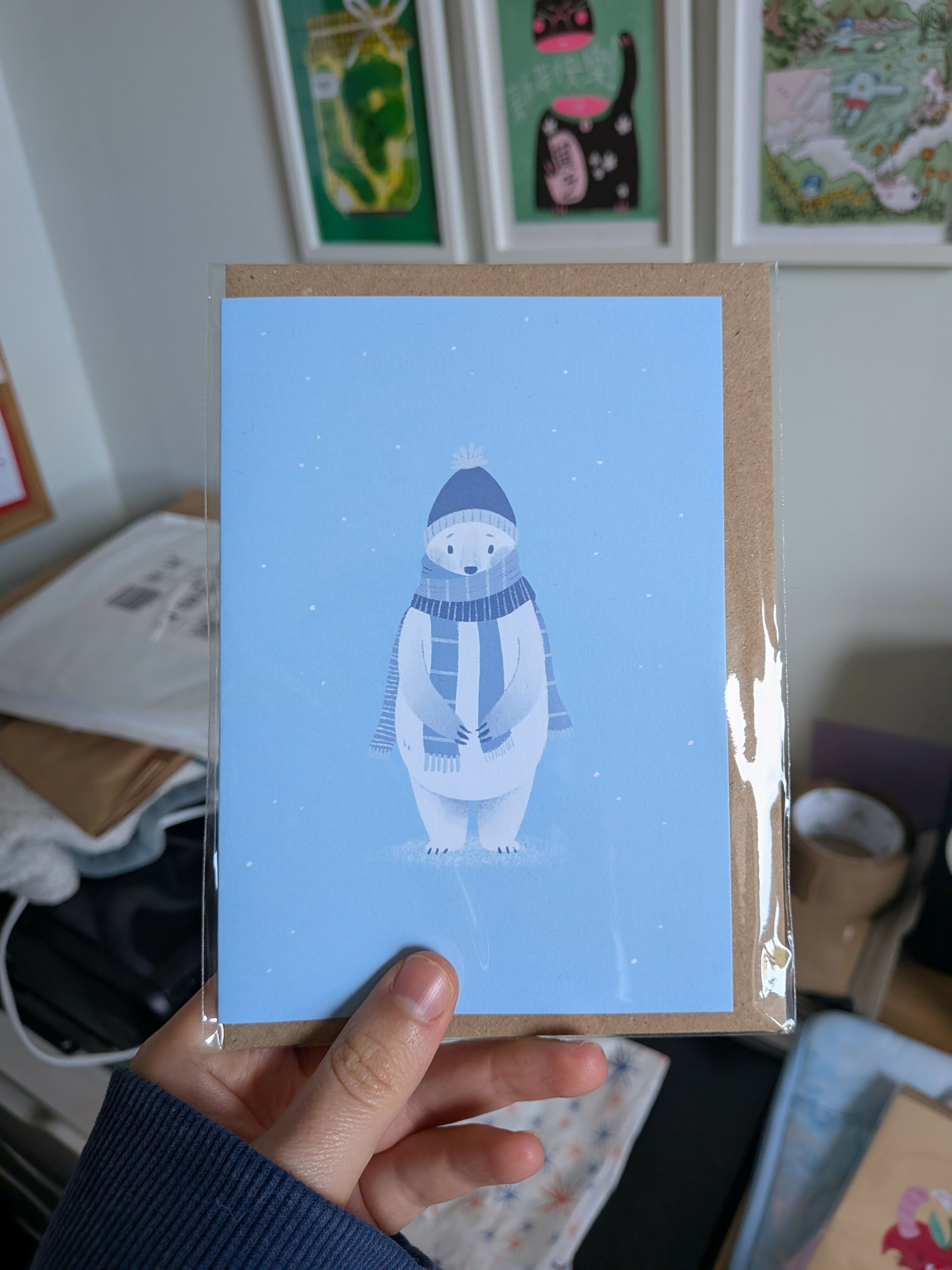 Bear - Christmas Card