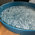 WILD OCEAN Hand Painted Metal Tray