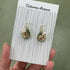 Pendant Crystal Embroidery Earrings (Waterdrop)