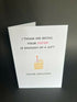 Being Your Sister Is Enough Of A Gift - Cheeky Card