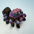 3D Printed MEDIUM: Articulated Sensory Fidget Animals friends Spider (Purple/Black) 7cm