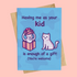 I'm Enough Of A Gift - Greetings Card