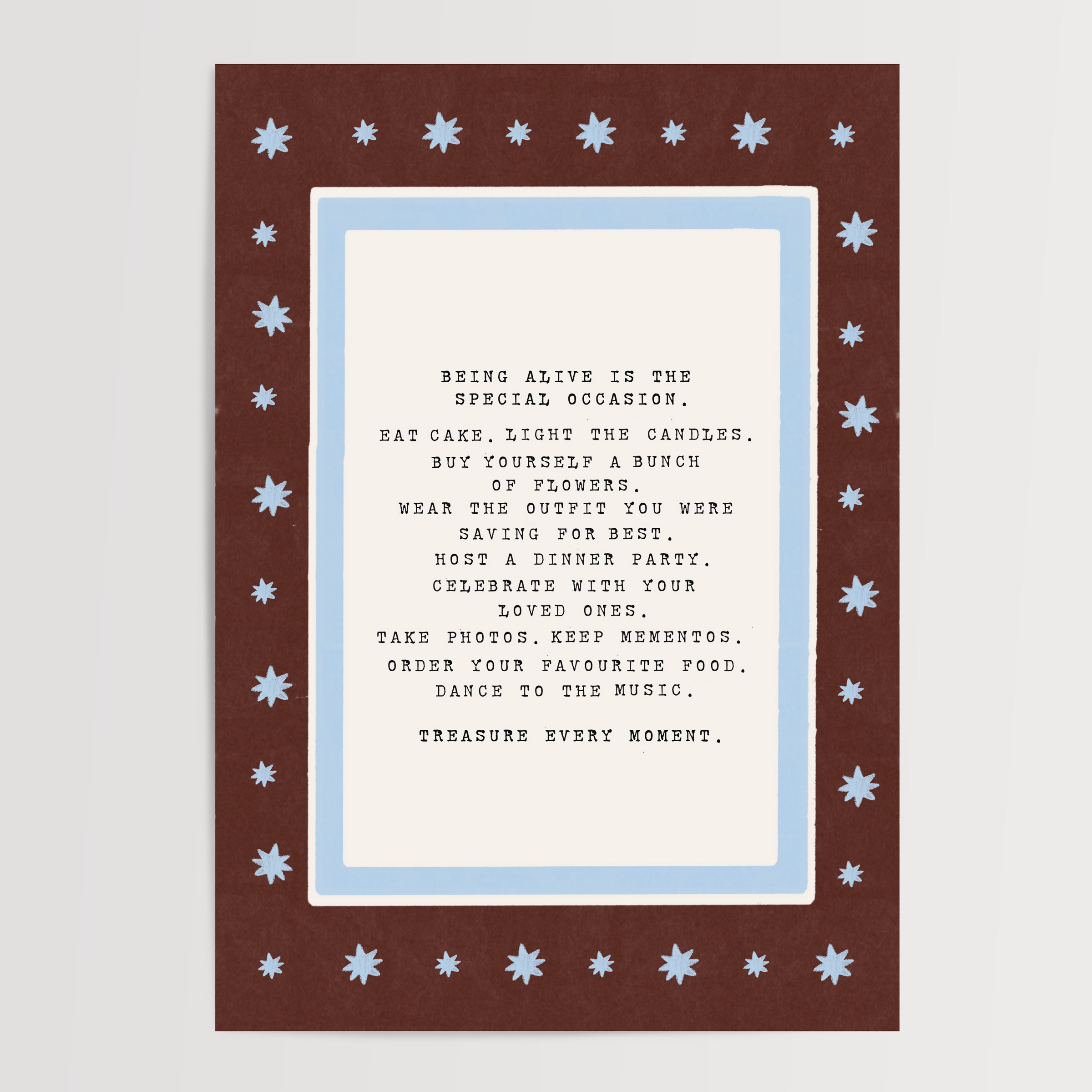 Special Occasions Print