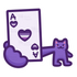 Ace Cat Sticker