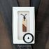 Two-Tone Wood Pendant Necklace