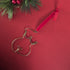 Lady Goddess Christmas Tree Hanging; Wire Art Handmade Crystal Woman Art