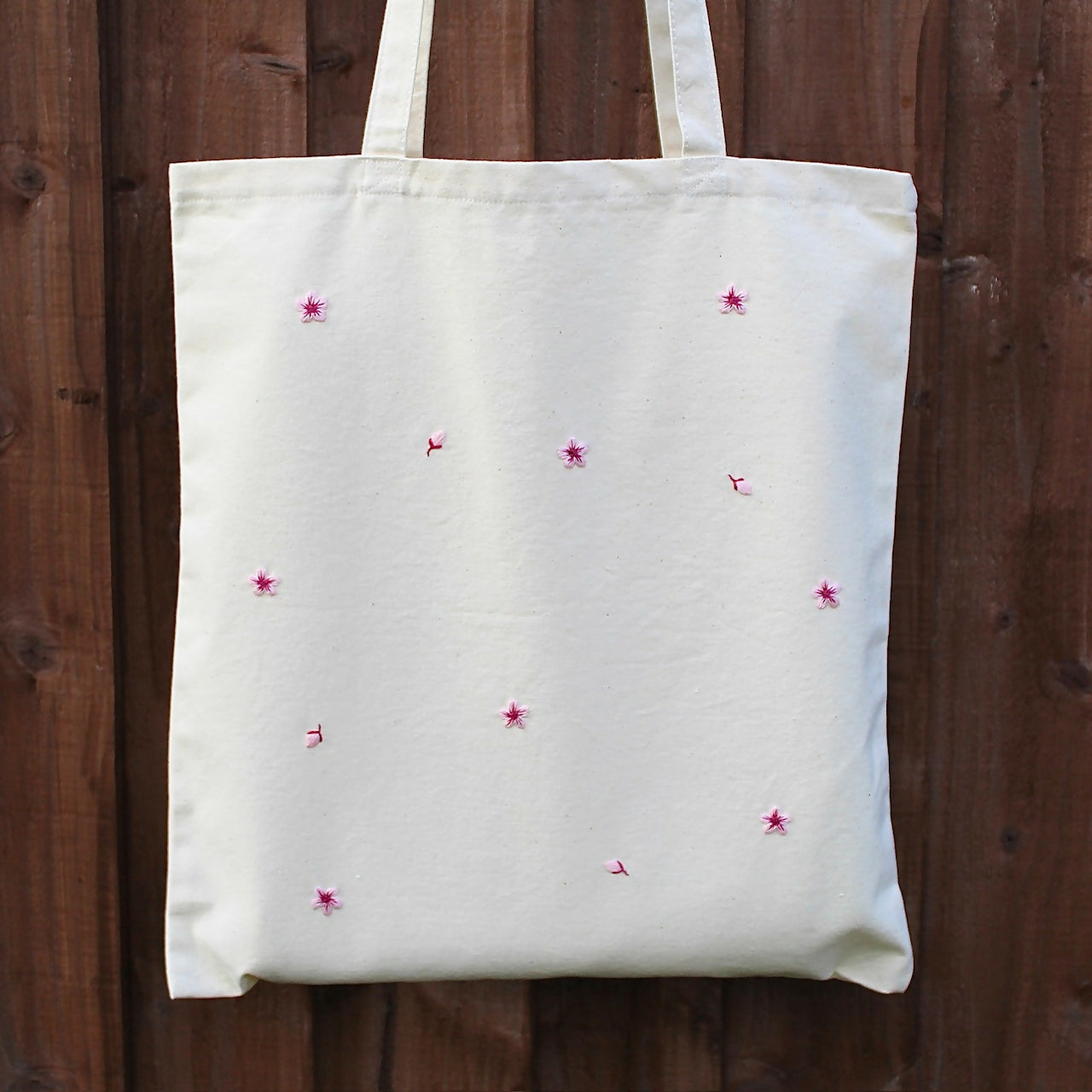 Blossom Embroidered Tote