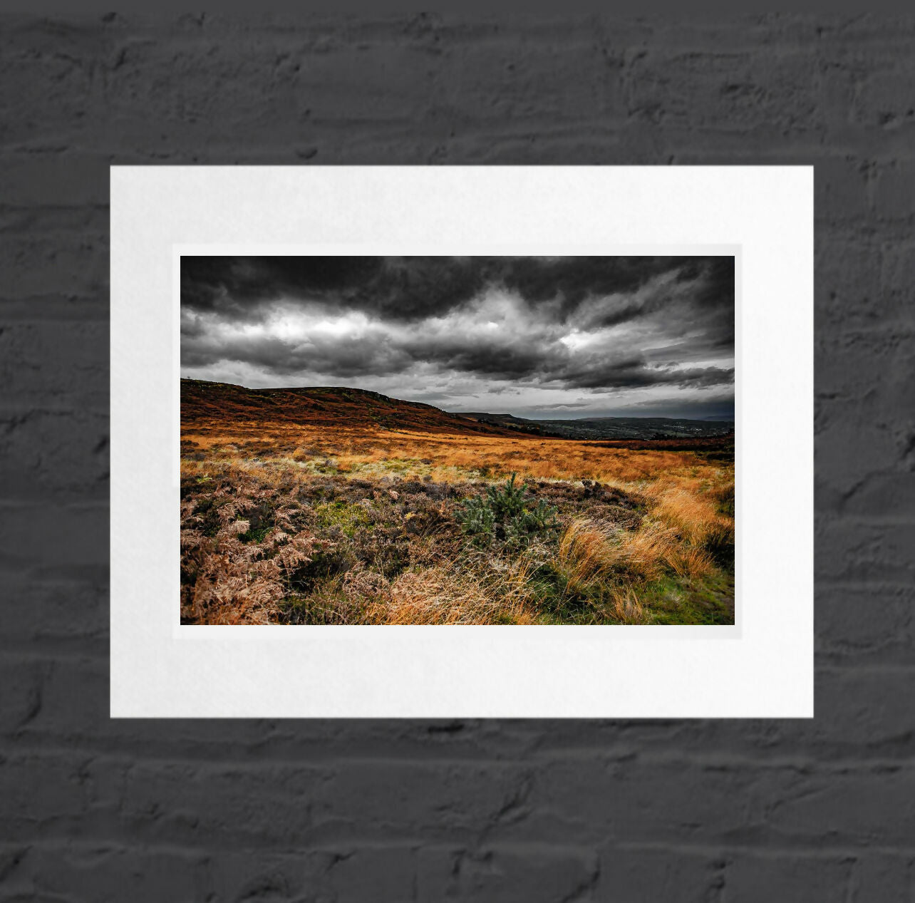 Ilkley Moor, Mounted Photographic Print