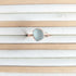 Seaglass Ring - size N