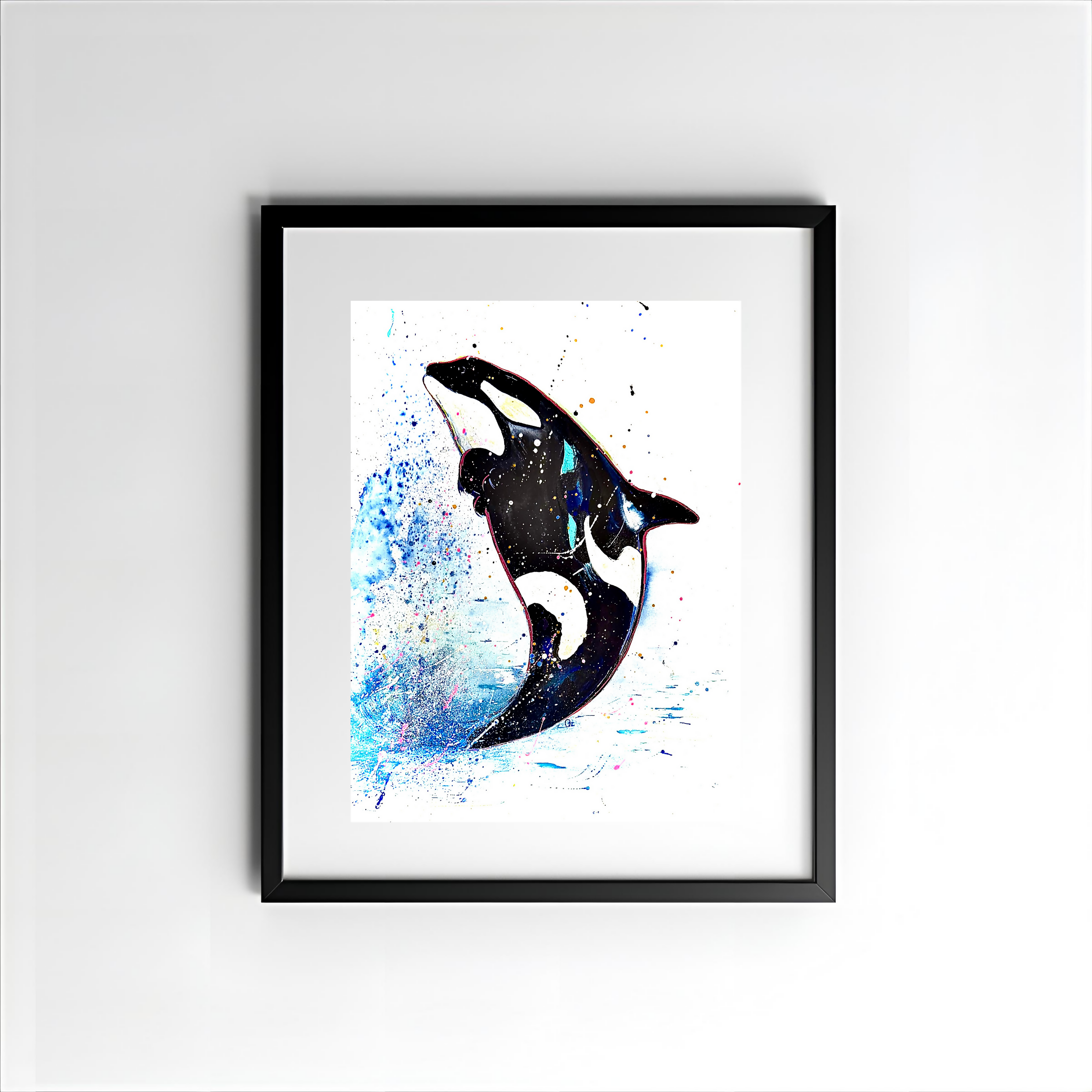 FINE ART PRINT OF ORCA