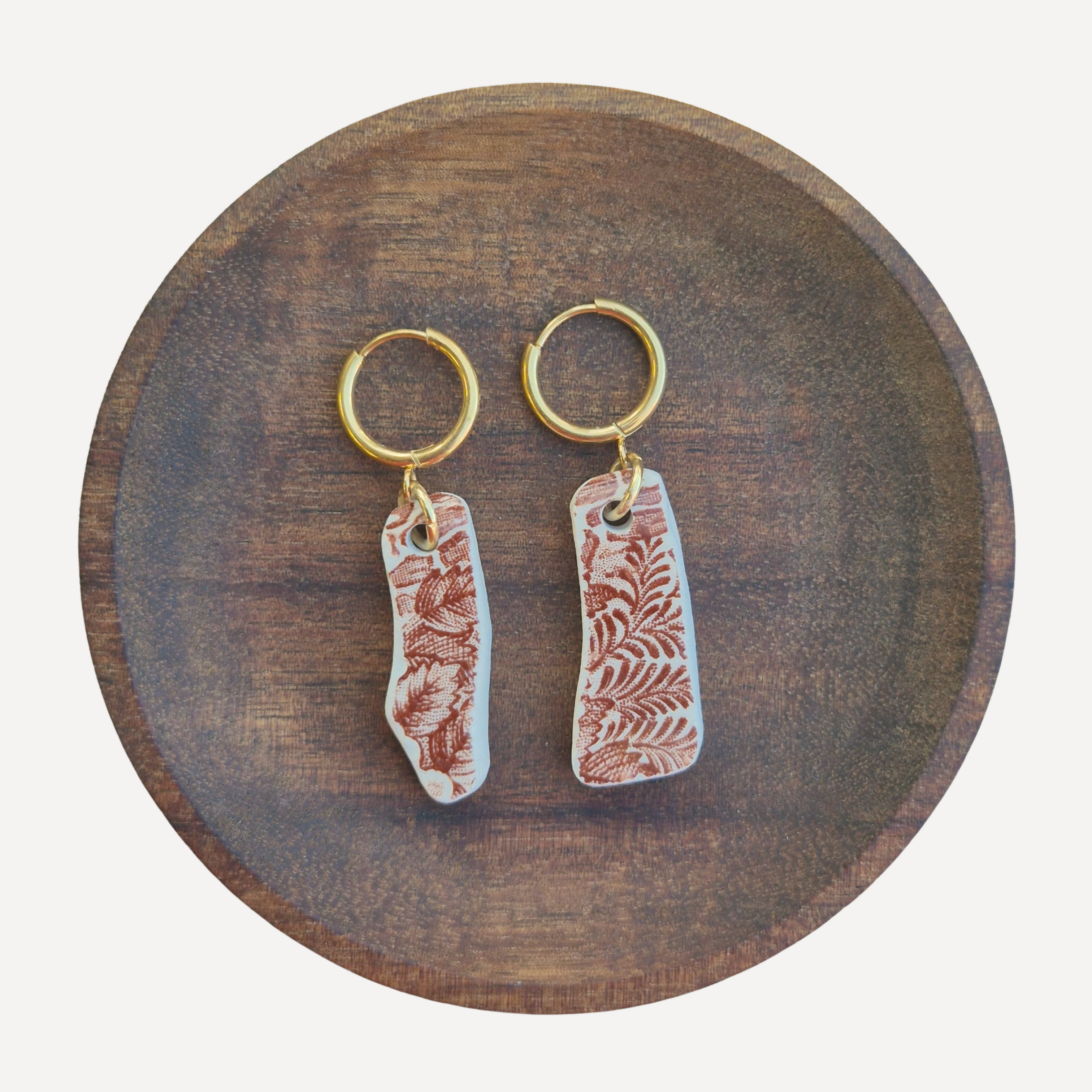 Recycled Ceramic Earrings