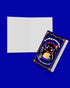 'Sending Protection emotionally and Wi-Fi-Wise" Black lucky Cat Greeting Card