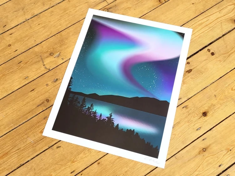 Aurora, A4 Print