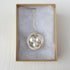 Pearl Nest Necklace, Sterling Silver