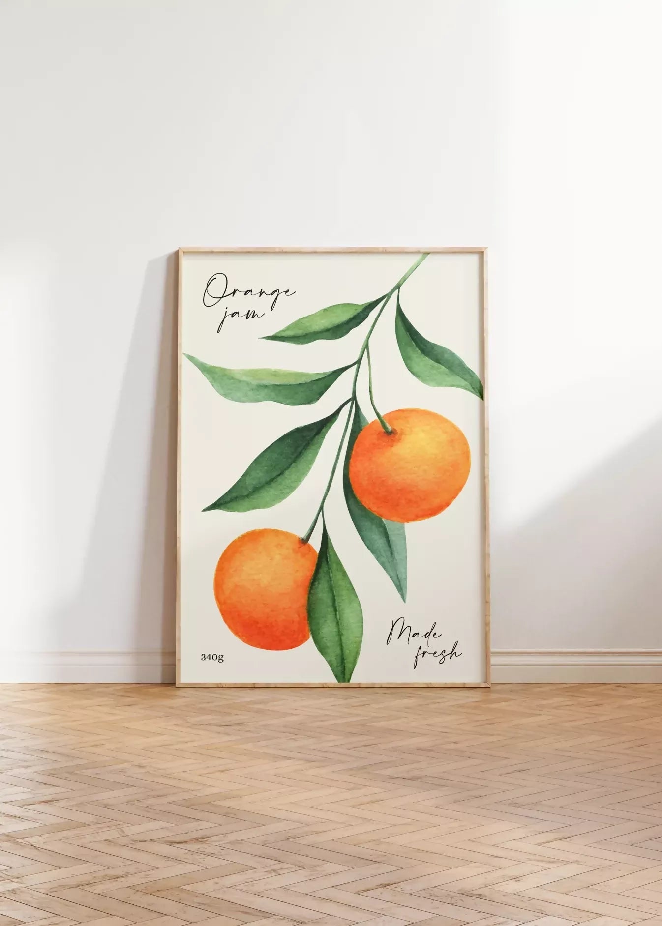 ORANGE JAM WALL ART PRINT