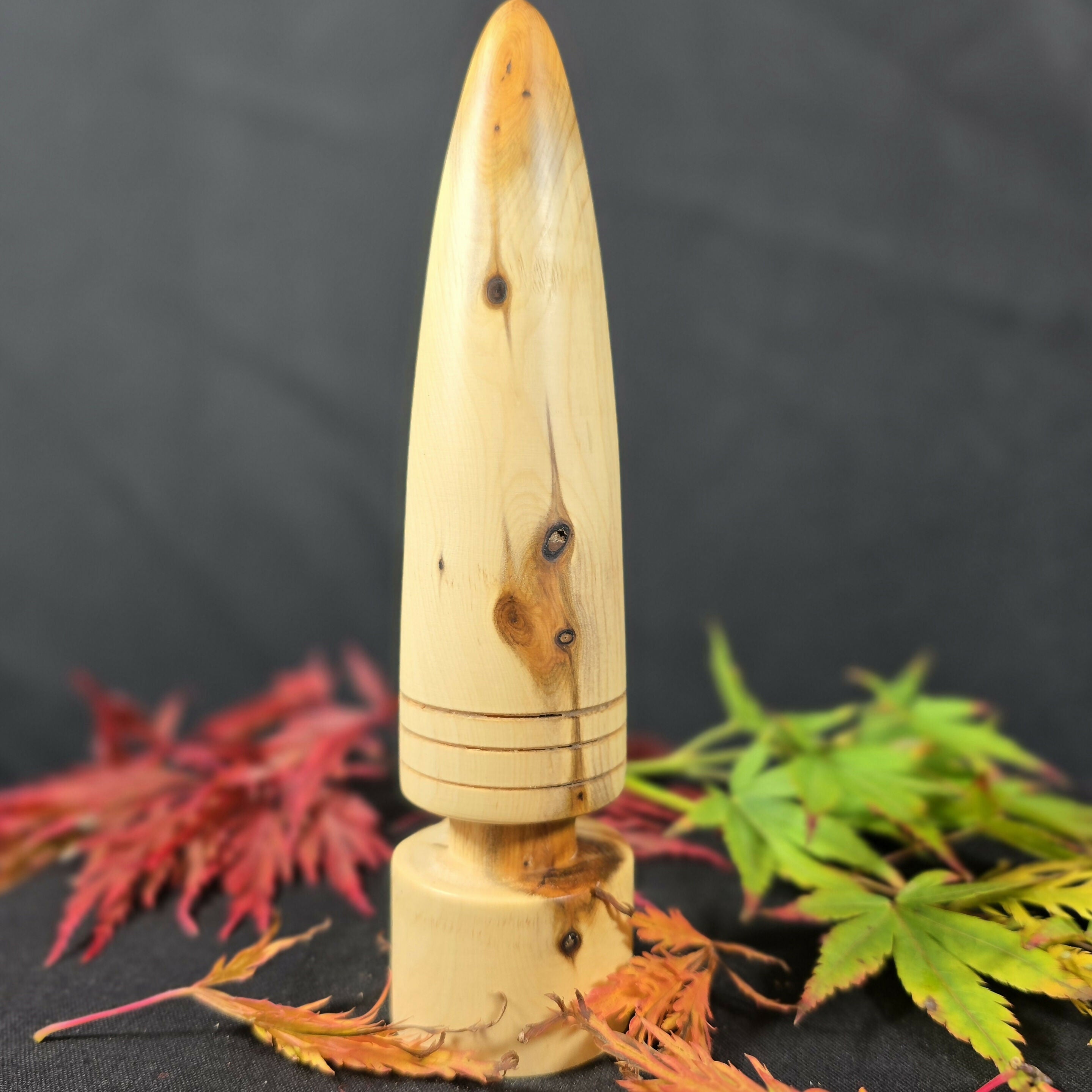 Wood Turned Yew Christmas Tree