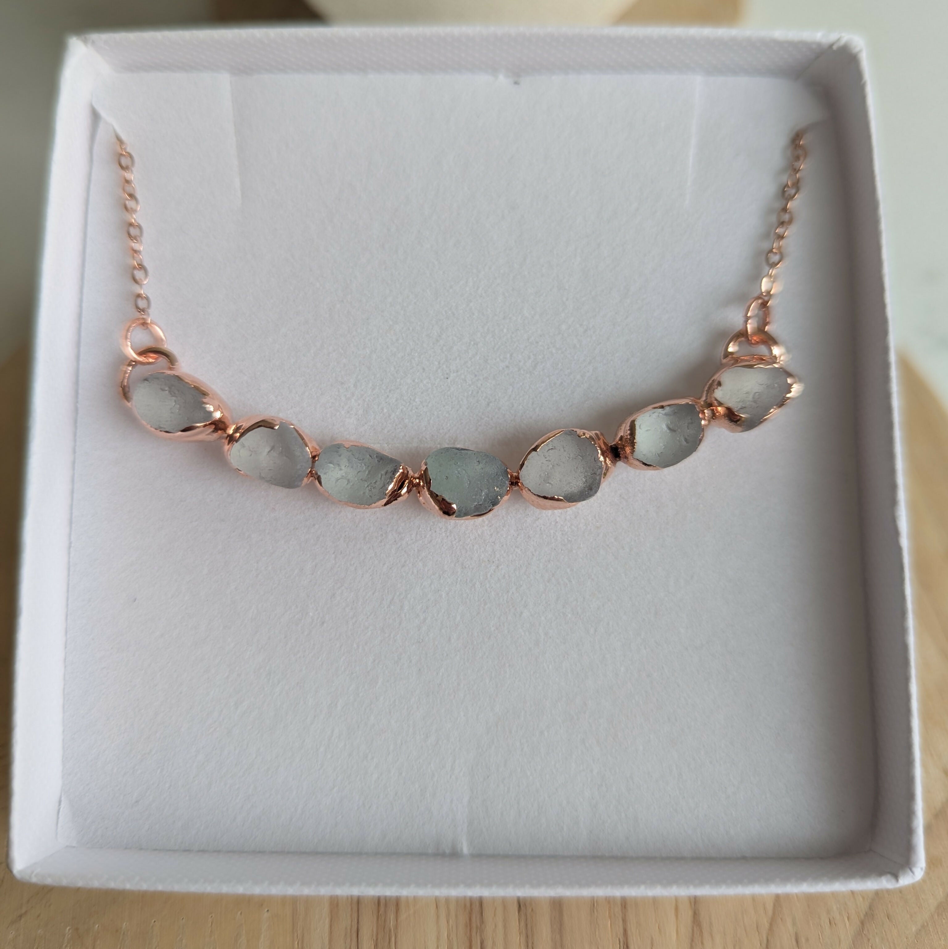 Seaglass Multi Stone Necklace