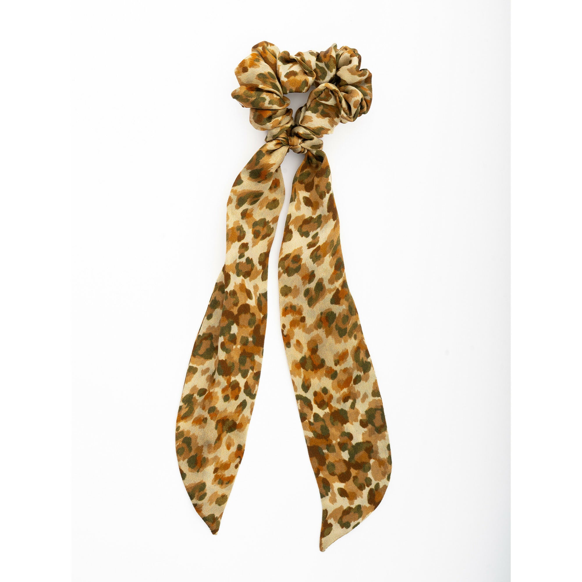 Silk Scarf Scrunchie - Various Designs