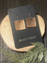 Hammered Square Earrings