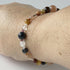 HEALING CRYSTAL & STERLING SILVER STRETCH BRACELET WITH AROMATHERAPY BEAD TO HELP WITH CONFIDENCE