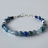 SPOKEN BRACELET | STERLING SILVER & STONE BRACELET FOR EXPRESSION