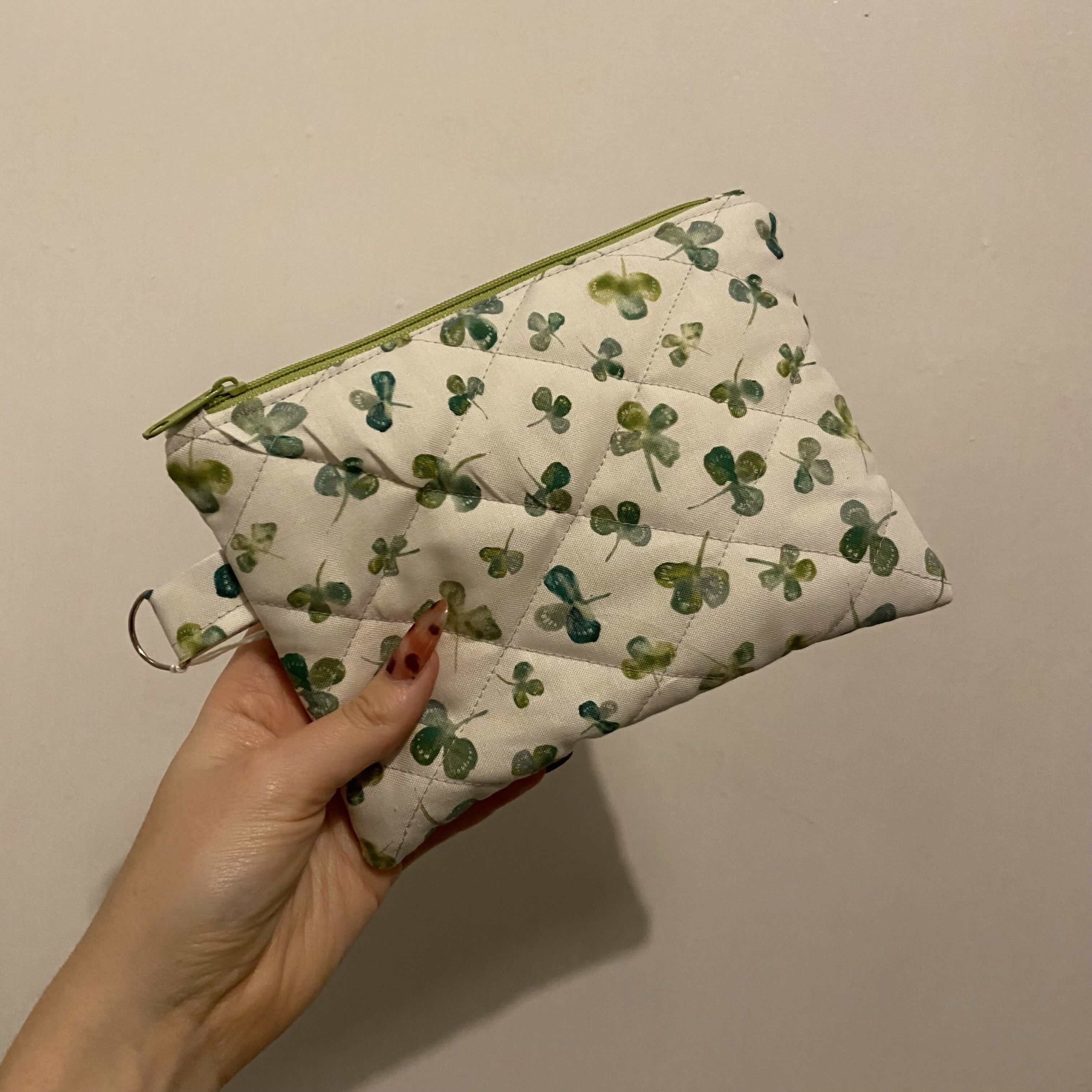 Spring Medium Zipper Pouch