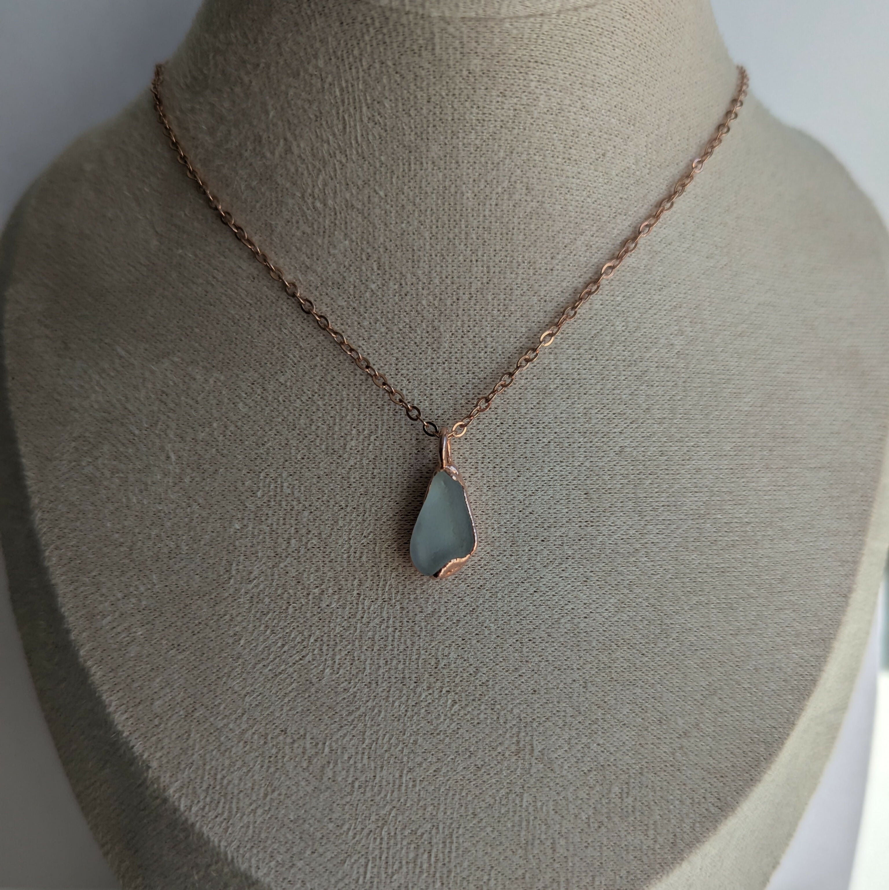 Seaglass Drop Necklace
