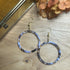 Stunning Tortoiseshell Circle Earrings