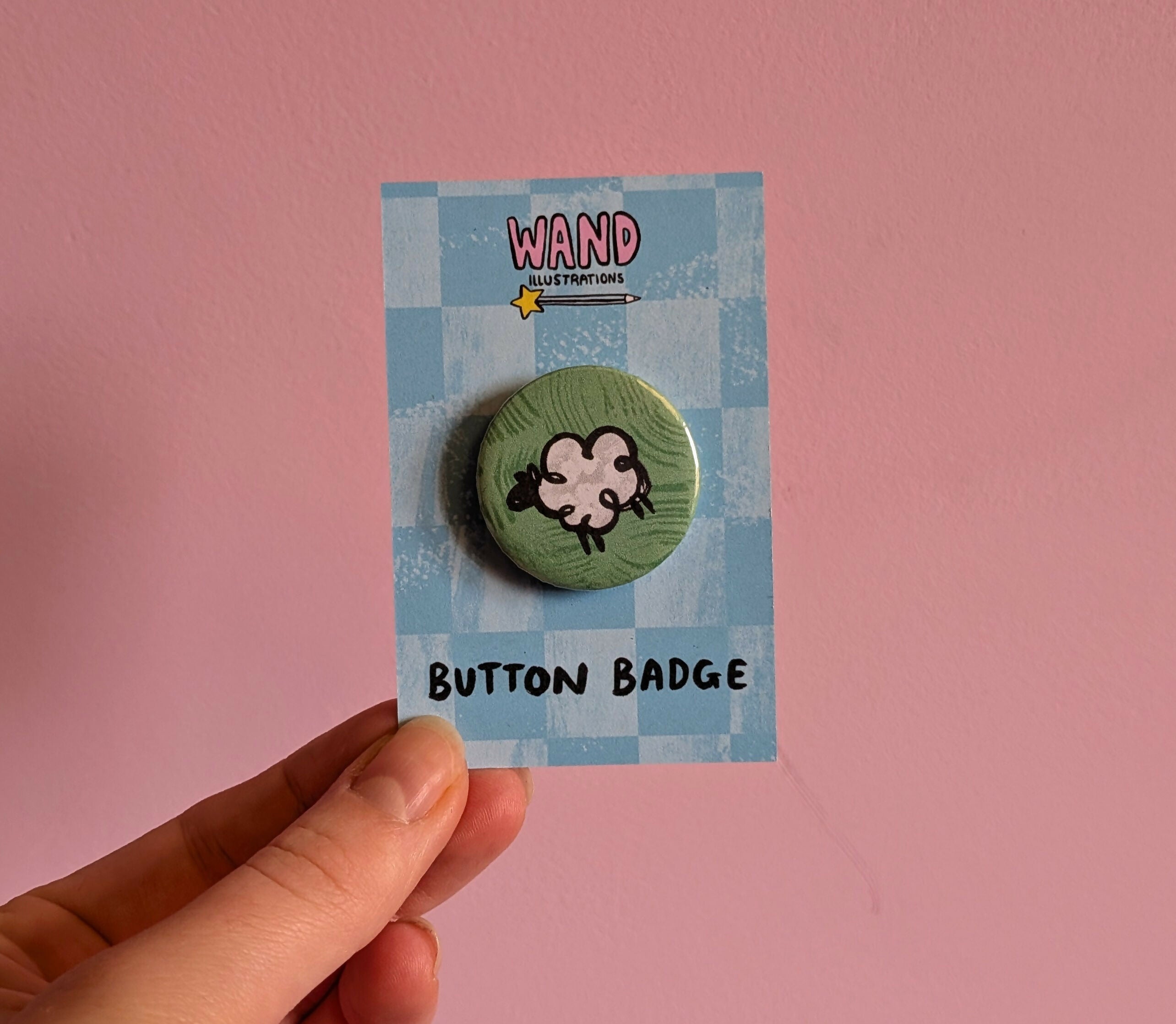 Sheep Button Badge