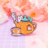 Enamel Pin - Pumpkin Teapot
