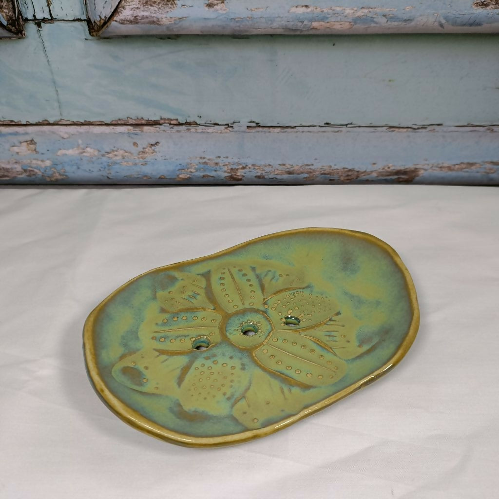 Hand Made Ceramic Soap Dish