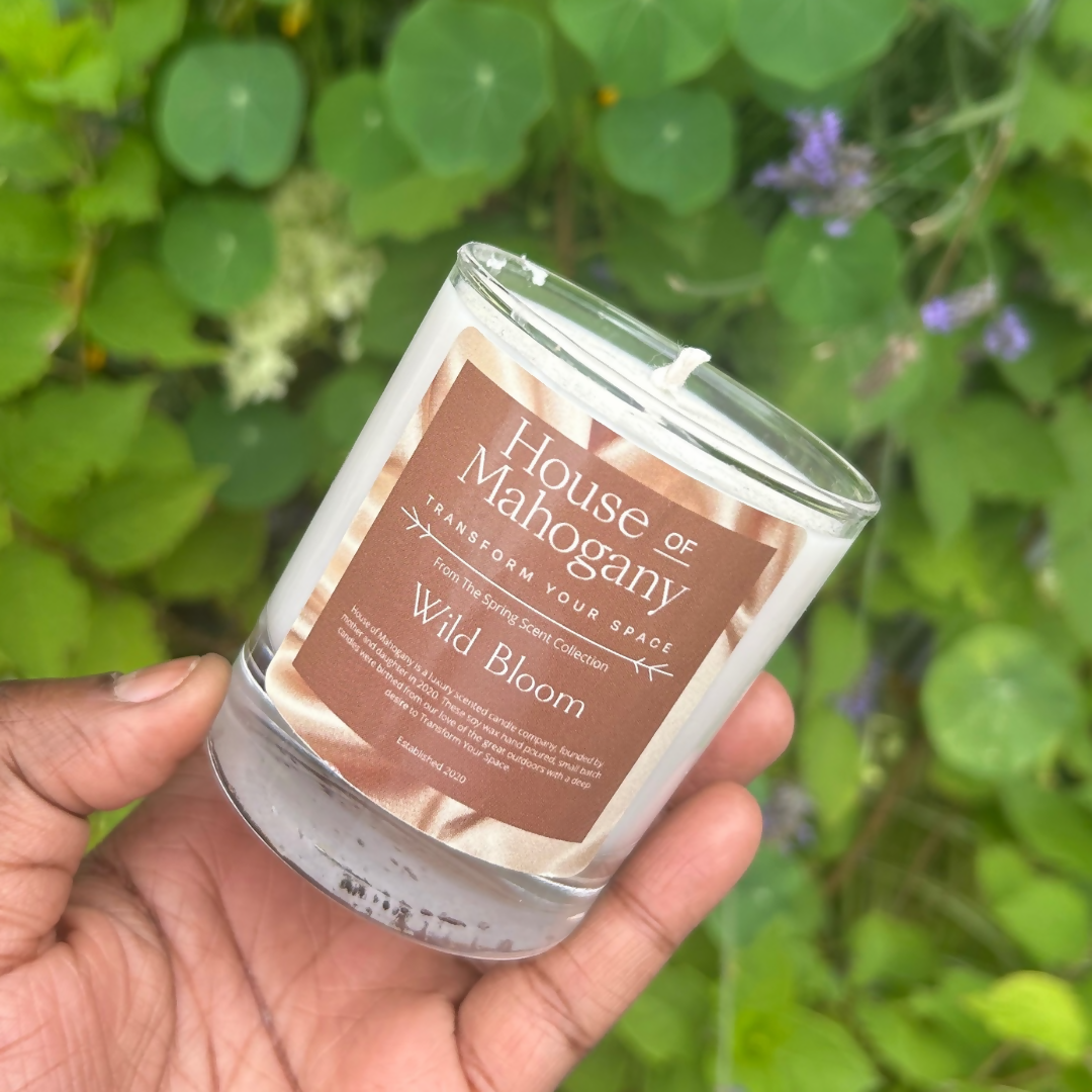 Wild Bloom Soy Wax Scented Candle